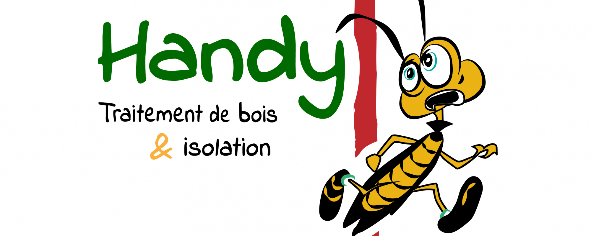 Logotype - HANDY - Version #2 - Termites et traitement de bois - Pays Basque